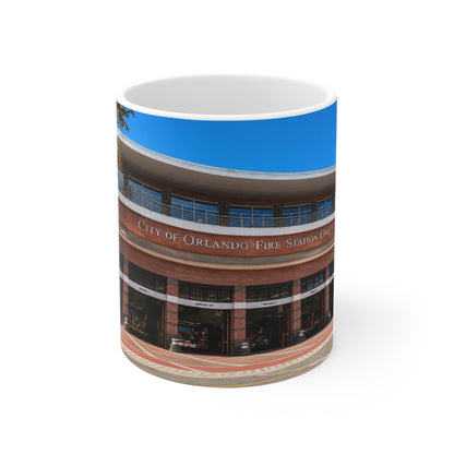 City of Orlando Fire Station One Ceramic Coffee Mug — 11oz & 15oz Souvenir
