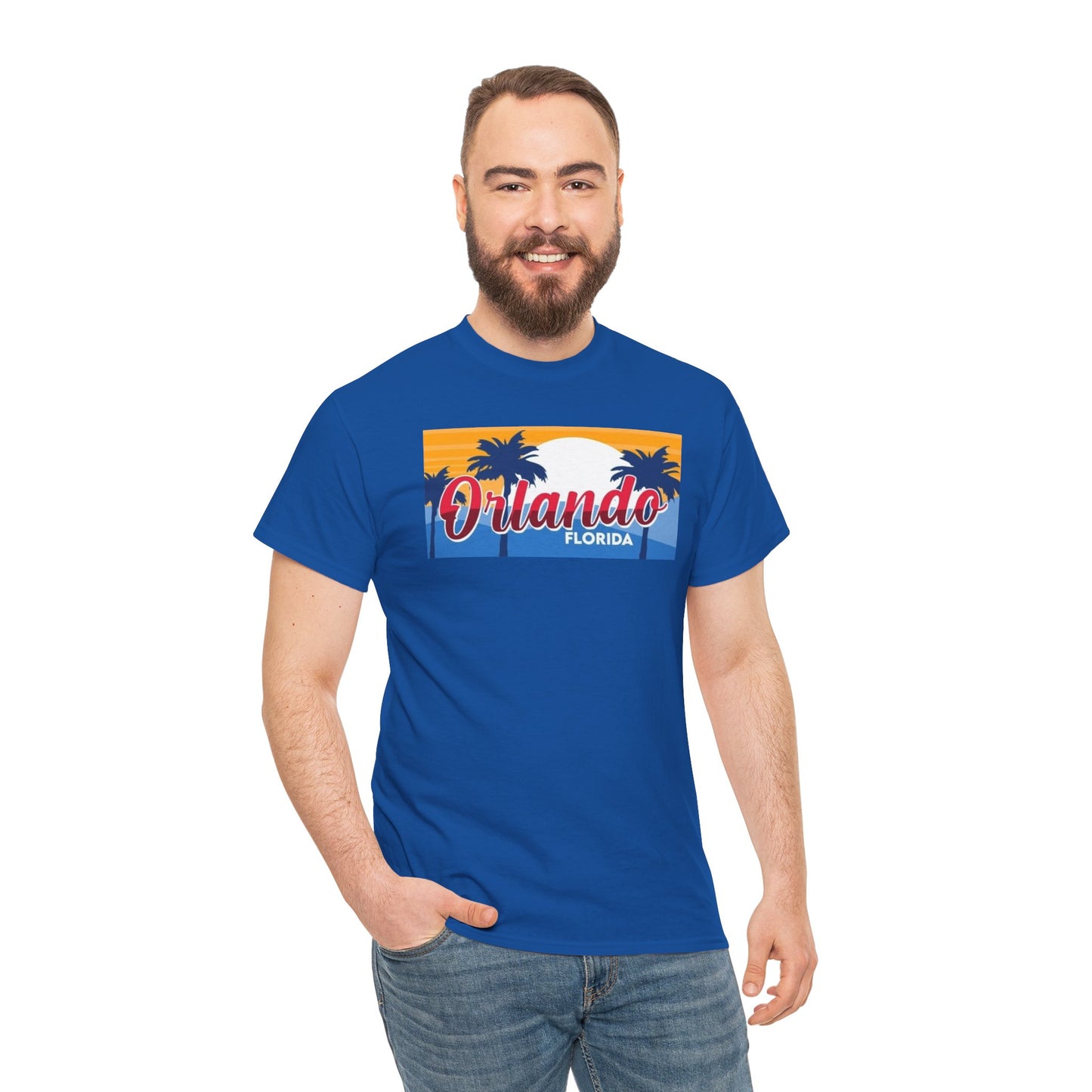 Orlando Florida Retro Sunset T-Shirt
