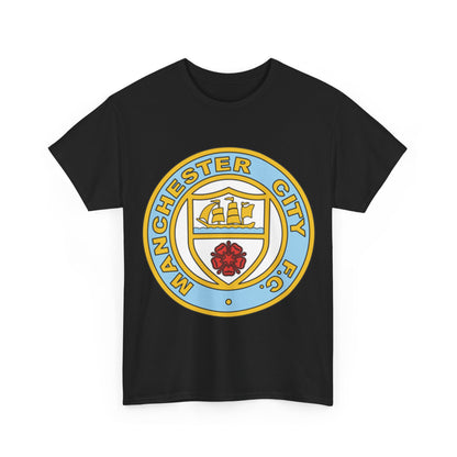 Manchester City FC Retro Crest T-Shirt – Retro Football Fan Tee