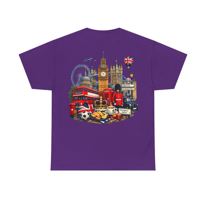 London Landmarks T‑Shirt — British Icons Collage Tee