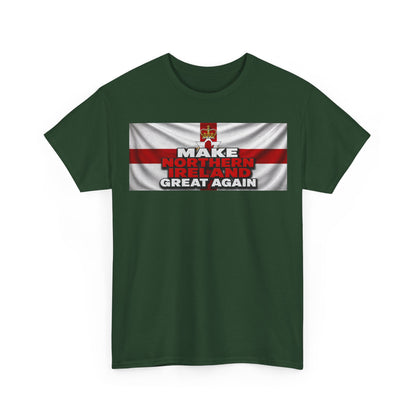 Northern Ireland Collage Tee — "Make Northern Ireland Great Again" Graphic T-Shirt