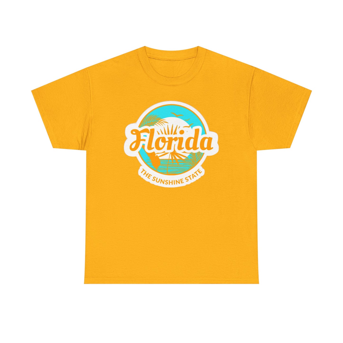 Florida Sunshine State T‑Shirt – Retro Beach Logo Tee