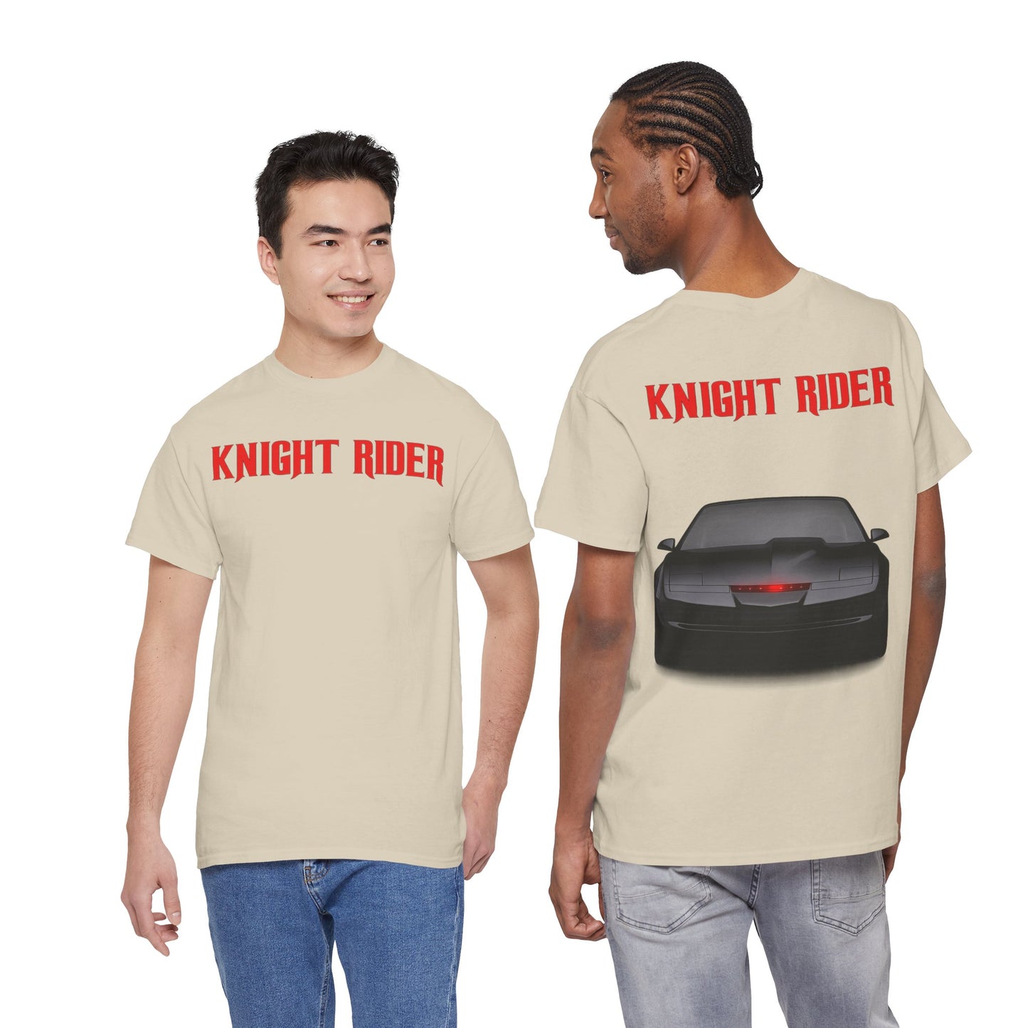 Knight Rider Tee — Retro TV Car Graphic T-Shirt