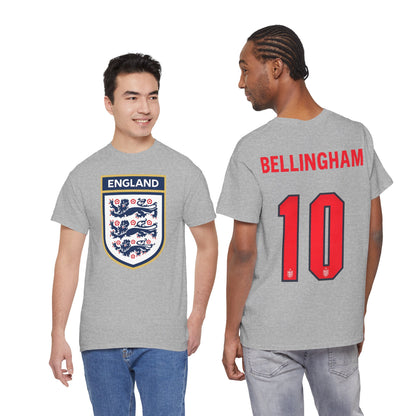 England Football T-Shirt — Bellingham #10 Tee