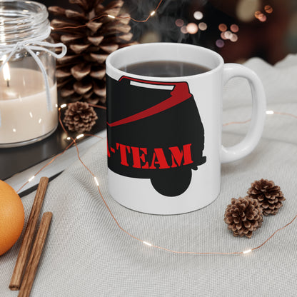 A-Team Van Coffee Mug — Retro TV Show Ceramic Mug (11oz & 15oz)