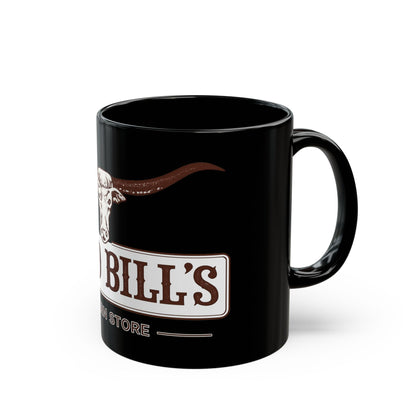 Wild Bill's Western Store Black Coffee Mug (11oz & 15oz)