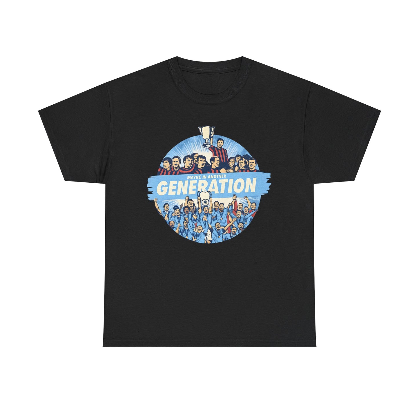 Manchester City Maybe in Another Generation Champions T‑Shirt — Retro Team Fan Tee
