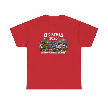 Christmas 2026 Orlando T-Shirt — International Drive Holiday Souvenir