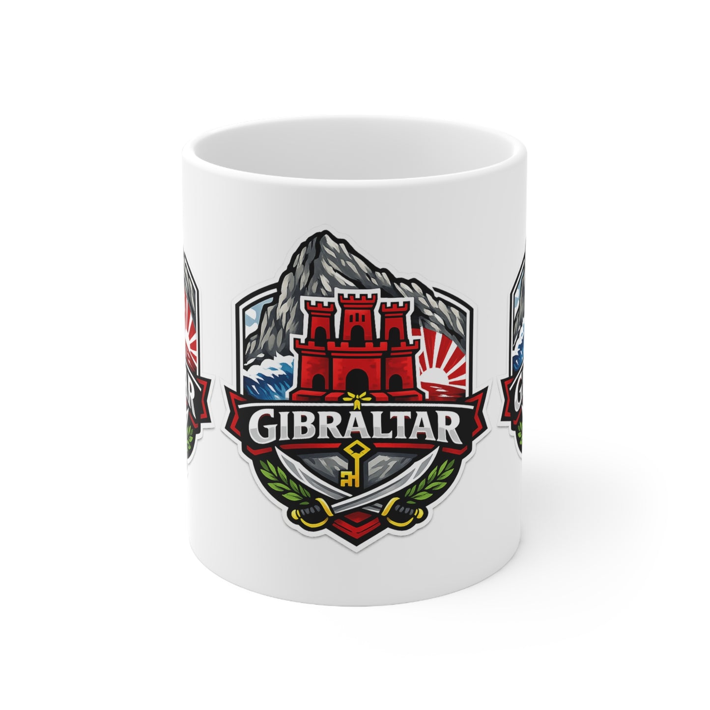 Gibraltar Ceramic Coffee Cups, 11oz, 15oz