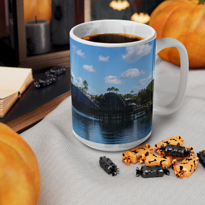 Epcot Spaceship Earth Scenic Ceramic Coffee Mug — 11oz & 15oz