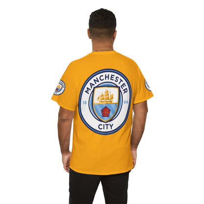 Manchester City Crest T-Shirt — Football Club Logo Tee
