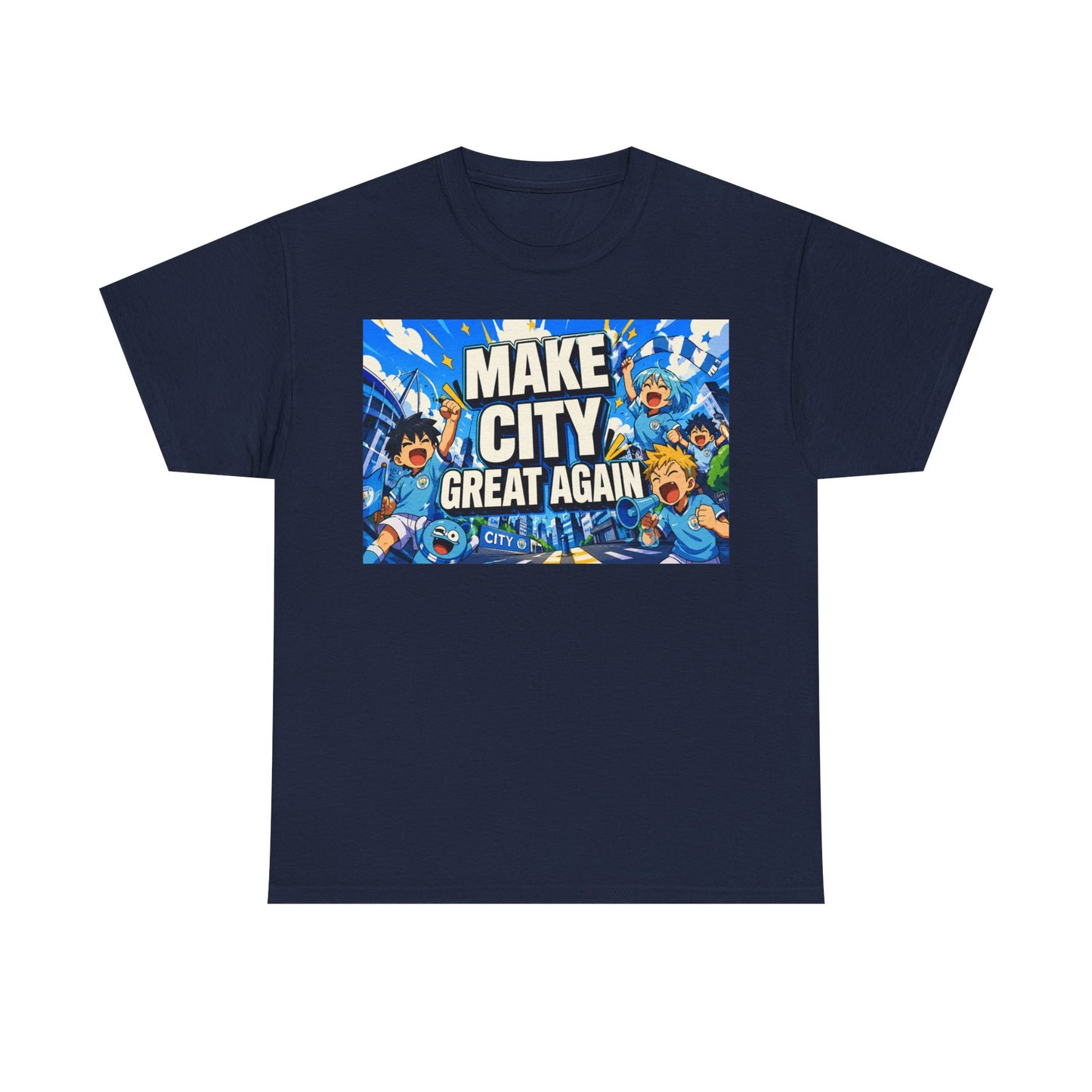 Make City Great Again Graphic Tee — Urban Skateboard Streetwear T-Shirt