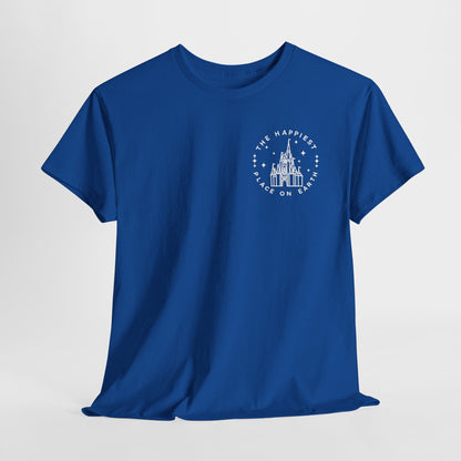 Castle Graphic Tee — "The Happiest Place on Earth" Theme Park T‑Shirt