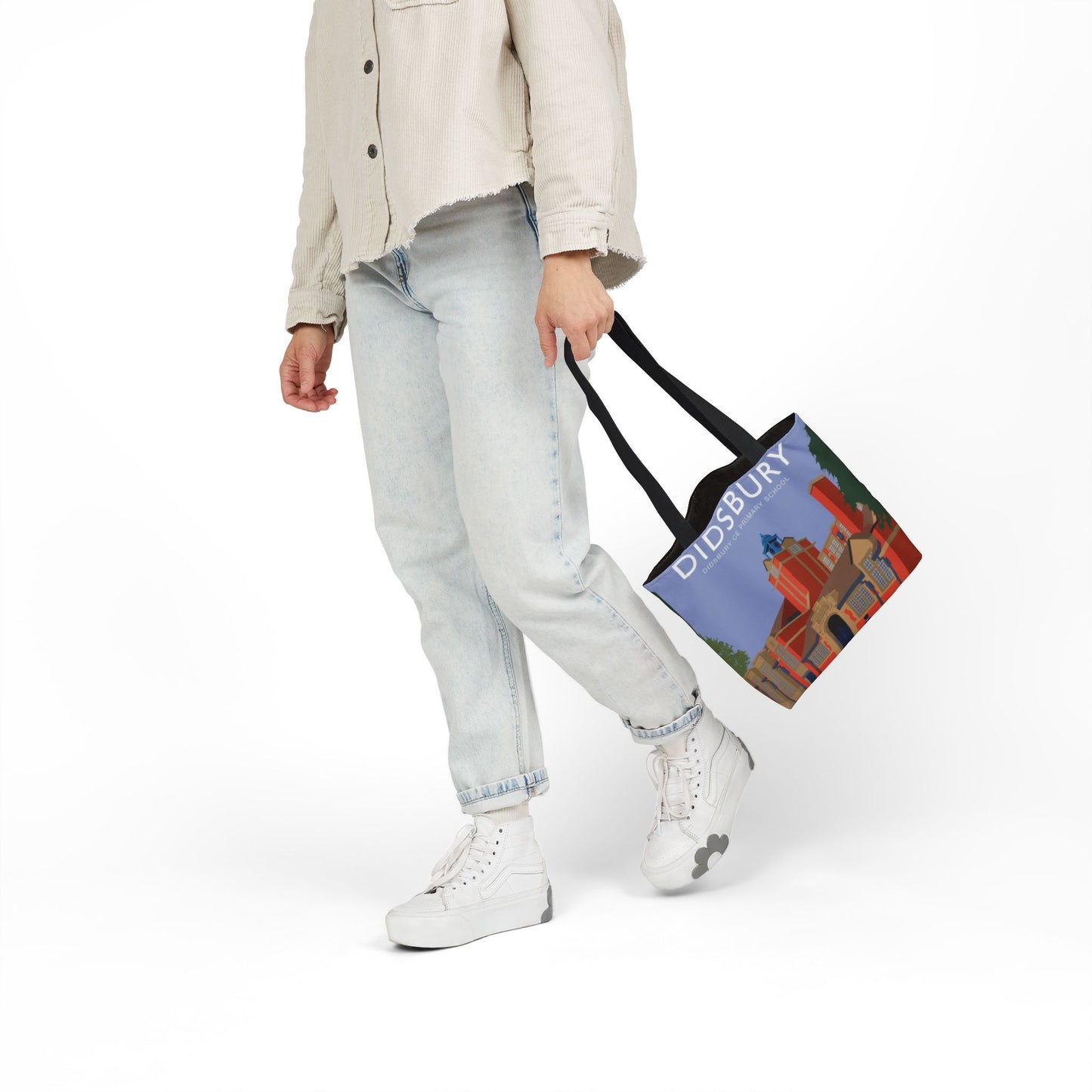 Elm Grove Didsbury C of E Primary School Vintage Travel Canvas Tote Bag