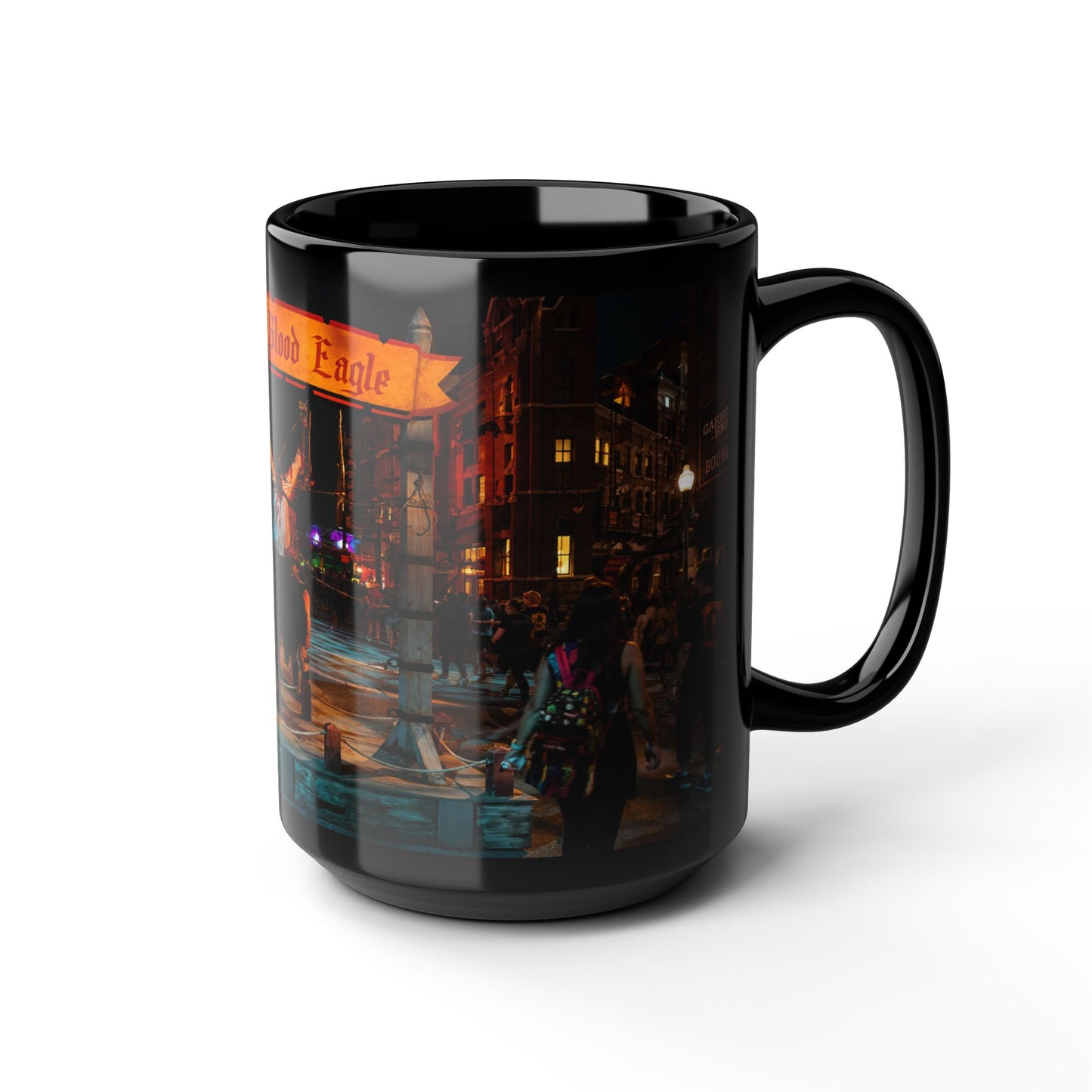 The Blood Eagle Viking Ritual Scene Coffee Mug (11oz/15oz)