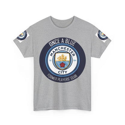 Manchester City 'Once A Blue' Tee — Former Players Club Football Shirt