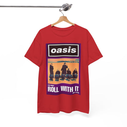 Oasis "Roll With It" Band Tee