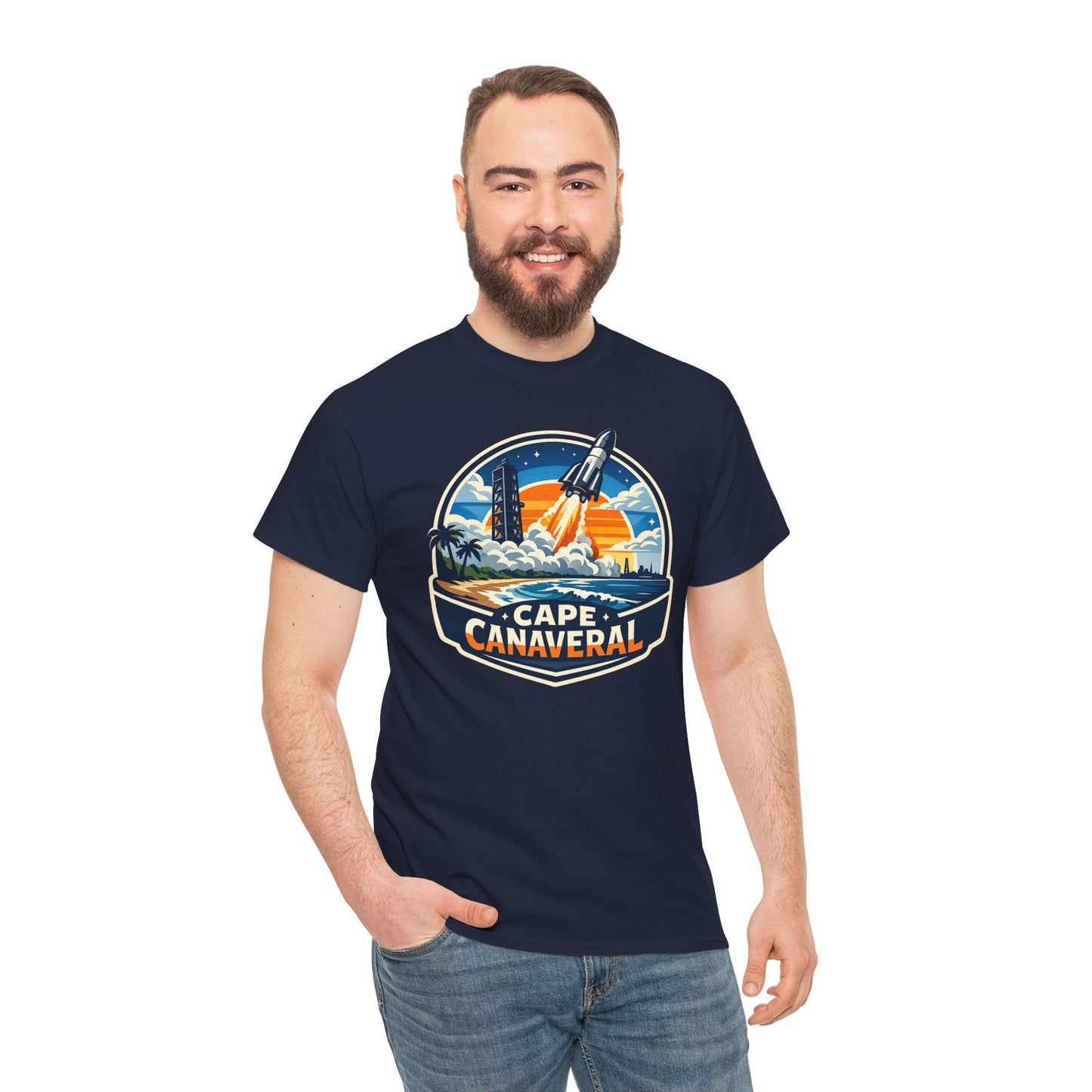 Cape Canaveral Rocket Launch T-Shirt