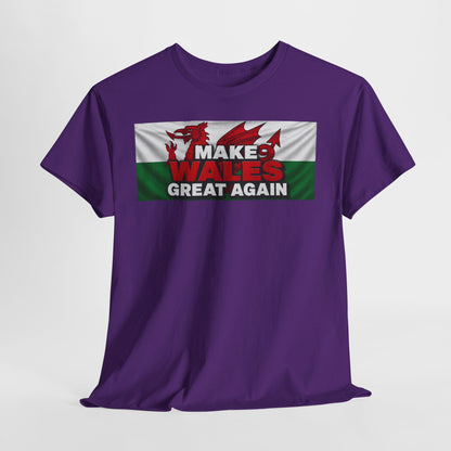 Wales Pride T-Shirt — 'Make Wales Great Again' Welsh Dragon Tee