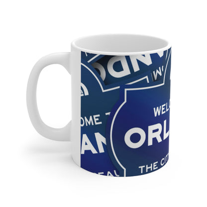 Orlando "Welcome to Orlando" Ceramic Coffee Mug – City Beautiful Souvenir (11oz & 15oz)
