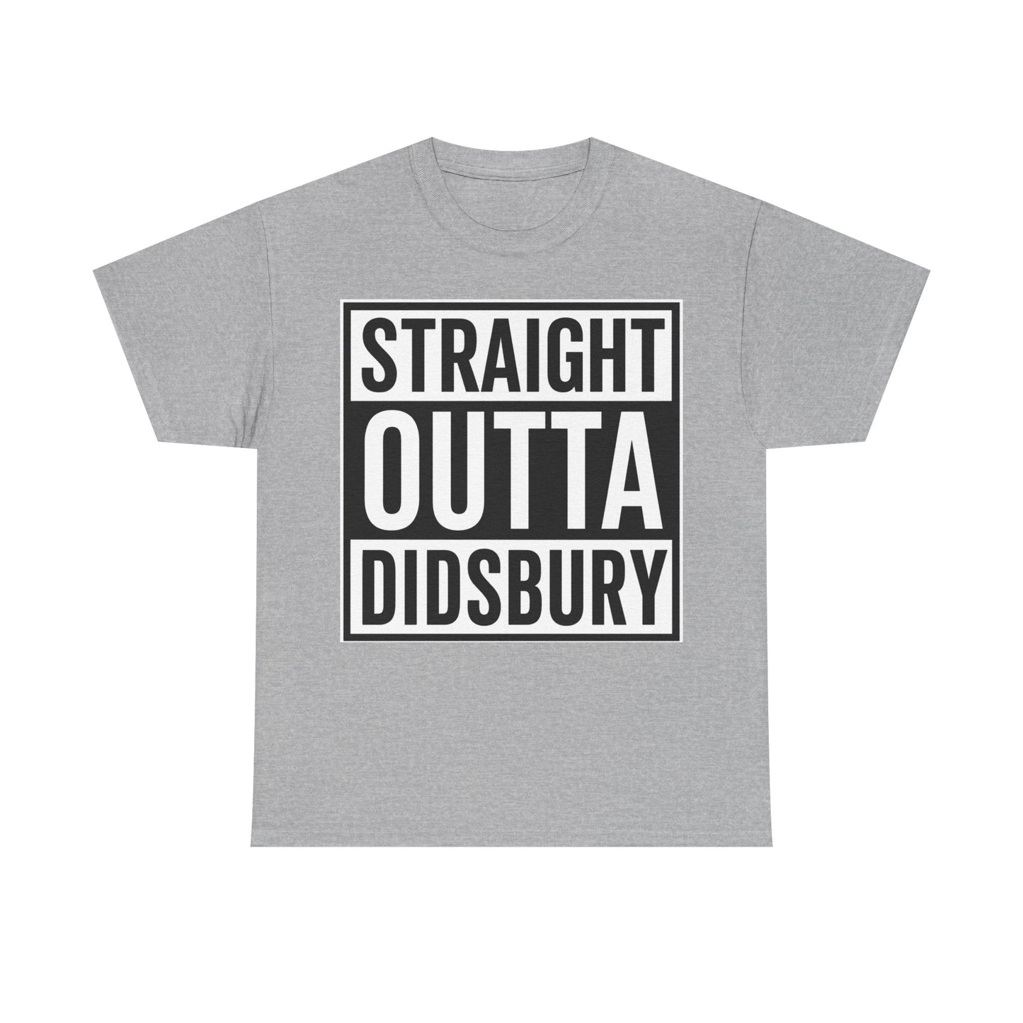 Straight Outta Didsbury T‑Shirt — Graphic City Pride Tee