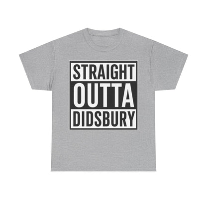 Straight Outta Didsbury T‑Shirt — Graphic City Pride Tee