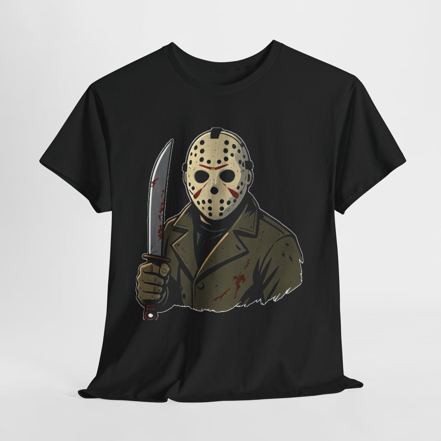Horror Mask Killer Graphic Tee