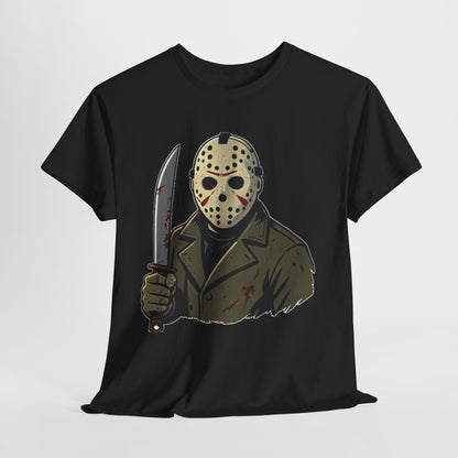 Horror Mask Killer Graphic Tee