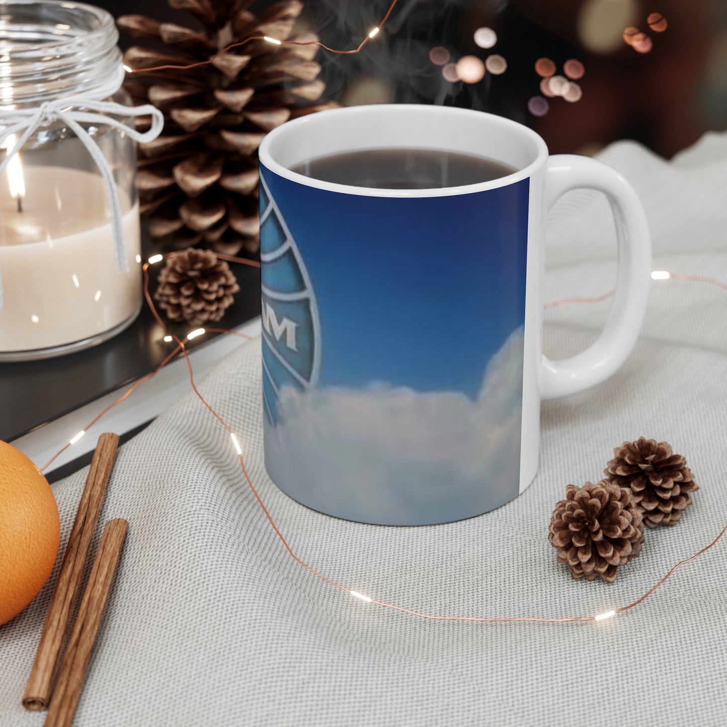 Pan Am Logo Coffee Mug — Vintage Airline Travel Ceramic Mug (11oz & 15oz)