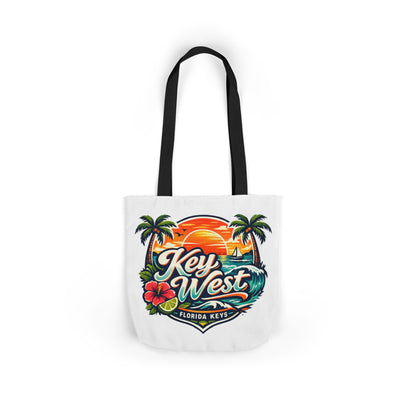 Key West Sunset Canvas Tote