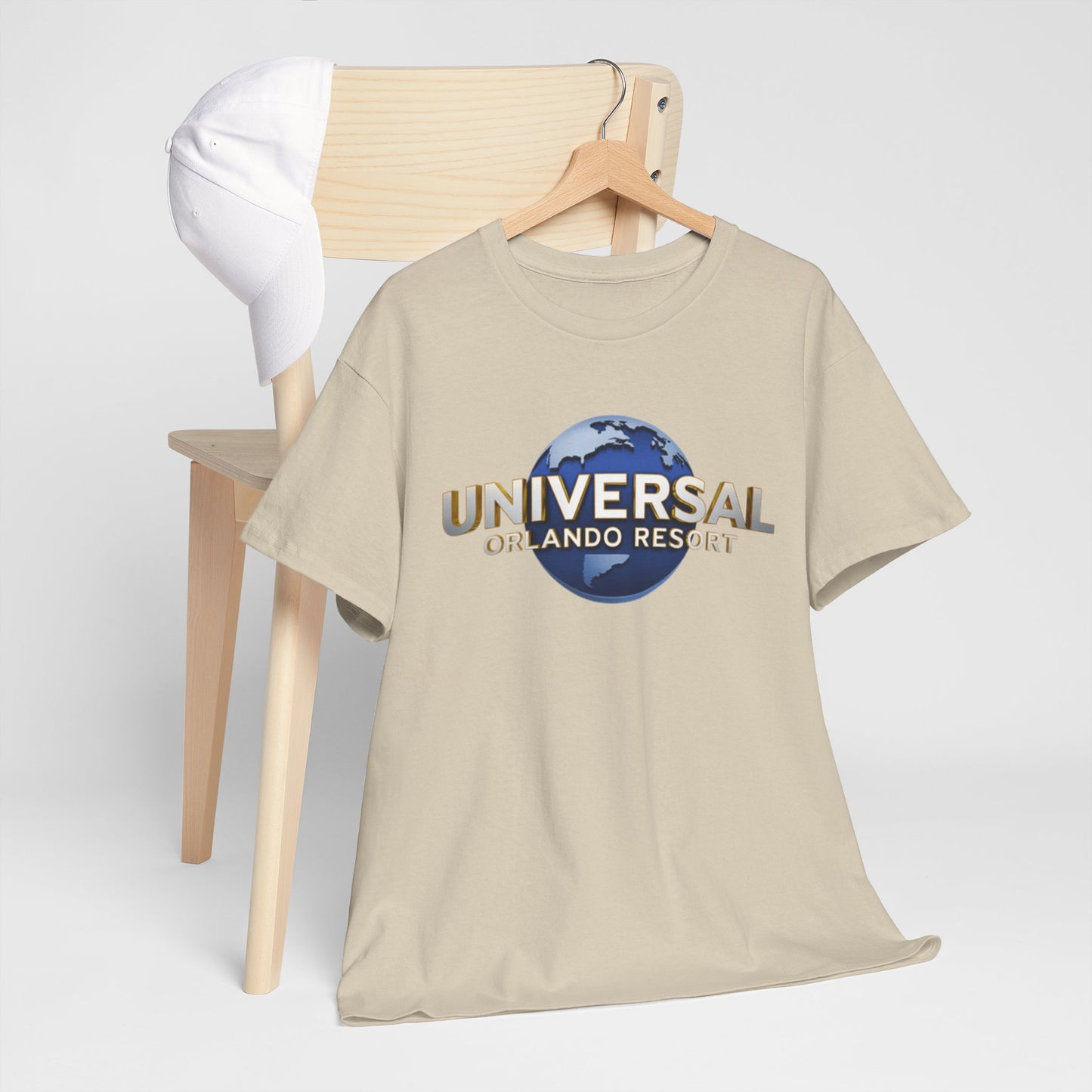 Universal Orlando Resort T‑Shirt — Retro Globe Logo Souvenir Tee