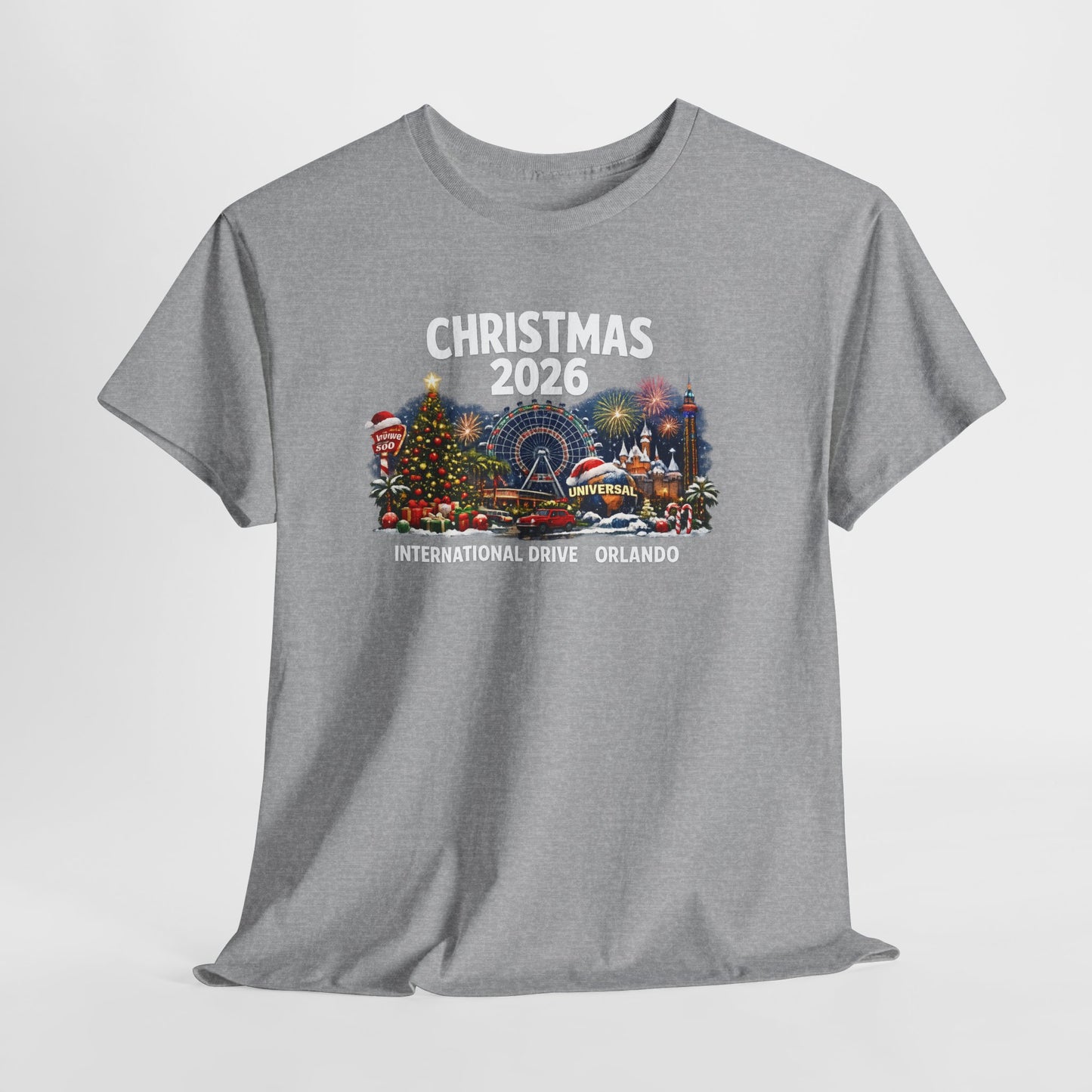 Christmas 2026 Orlando T-Shirt — International Drive Holiday Souvenir