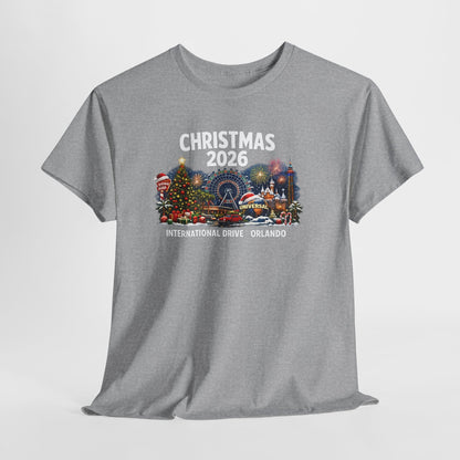 Christmas 2026 Orlando T-Shirt — International Drive Holiday Souvenir