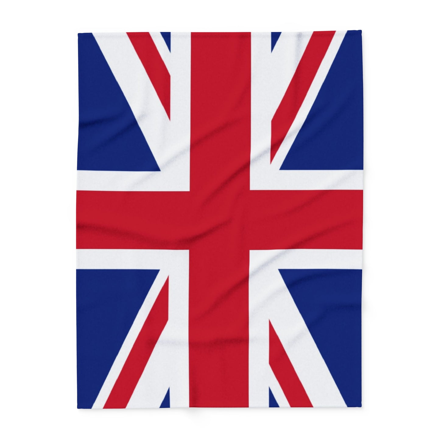 Union Jack Fleece Blanket — British Flag Cozy Throw