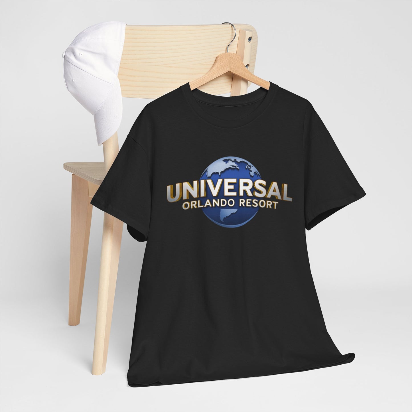 Universal Orlando Resort T‑Shirt — Retro Globe Logo Souvenir Tee