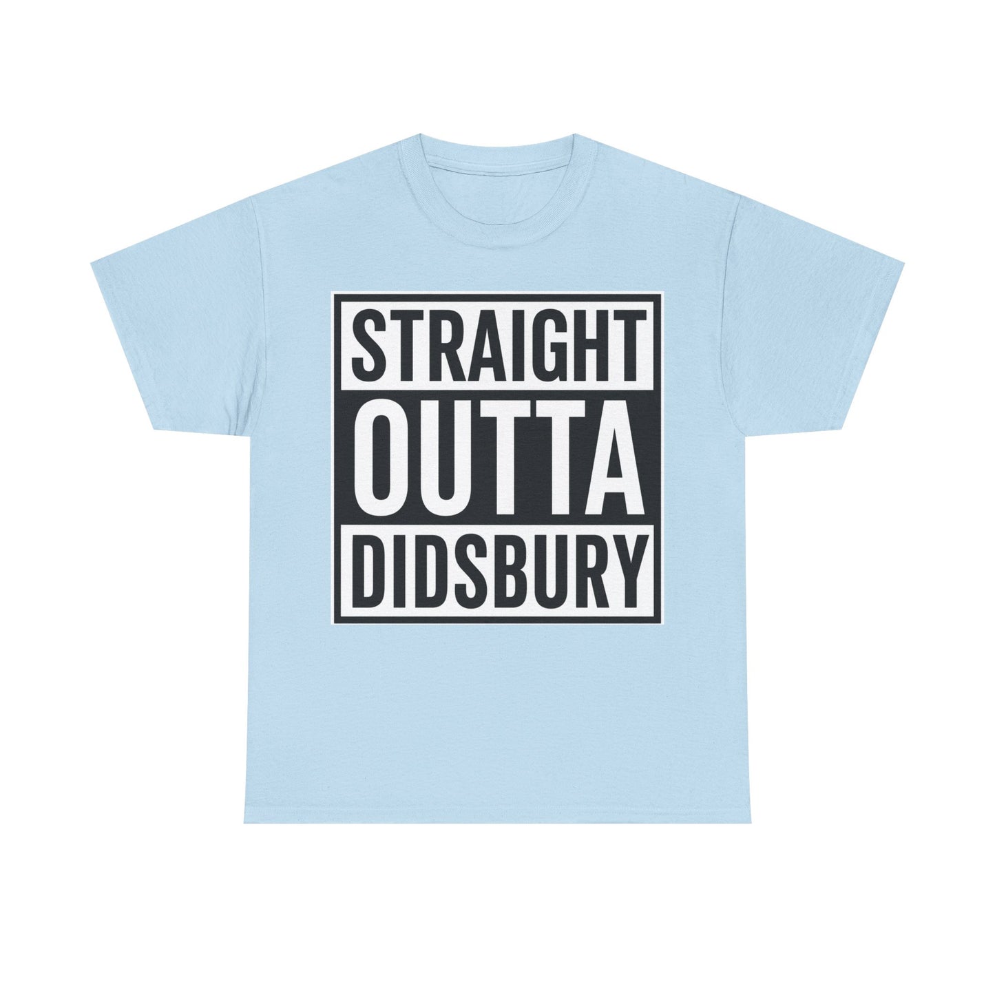 Straight Outta Didsbury T‑Shirt — Graphic City Pride Tee