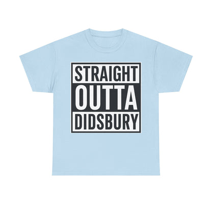 Straight Outta Didsbury T‑Shirt — Graphic City Pride Tee