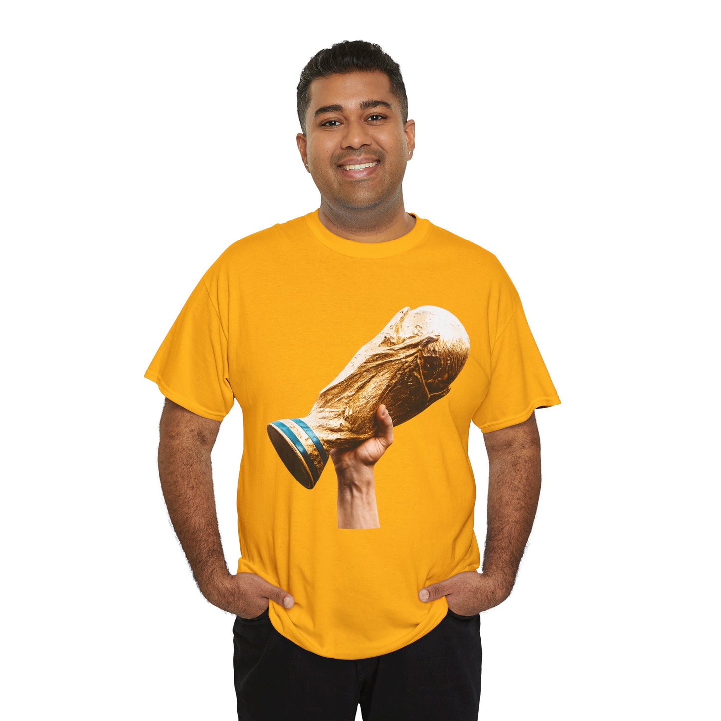 World Cup Trophy T‑Shirt — Soccer Champion Graphic Tee