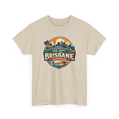 Brisbane Australia Vintage Sunset T-Shirt