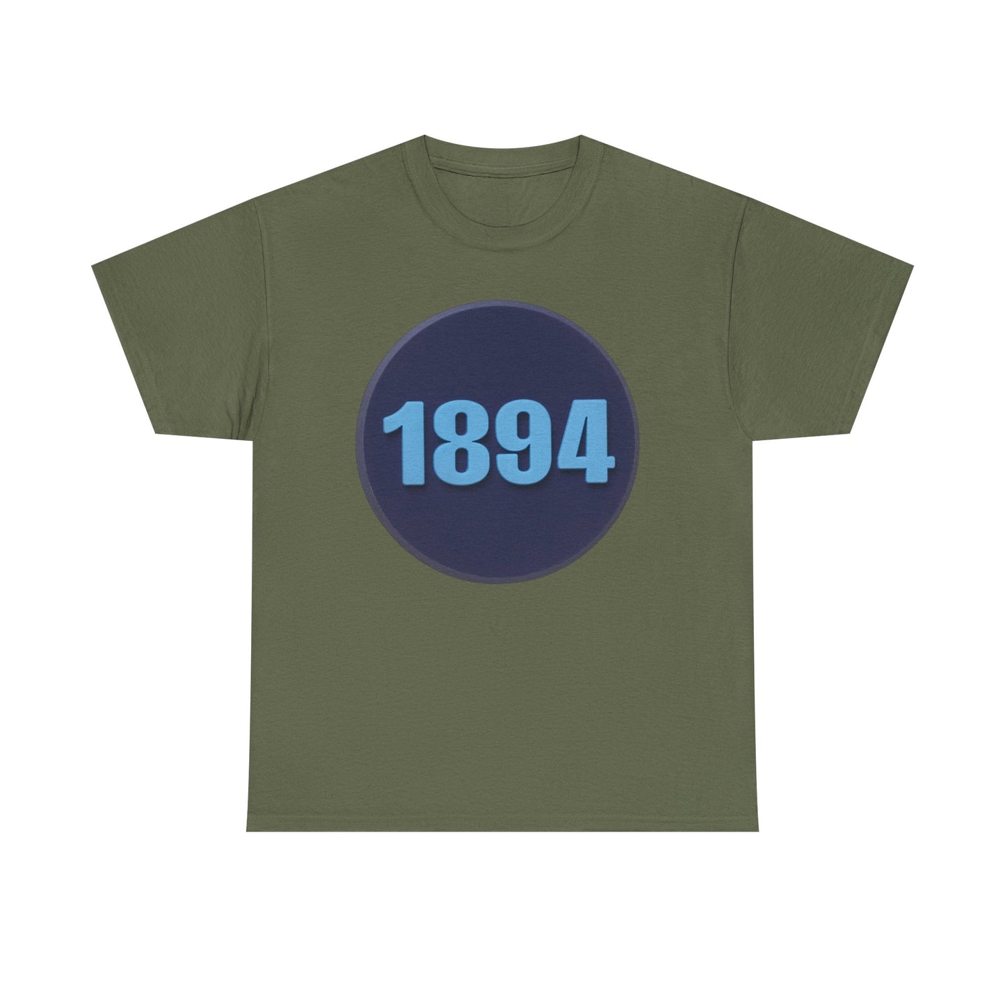 1894 Manchester City Circle Graphic Tee — Vintage Year Anniversary T-Shirt