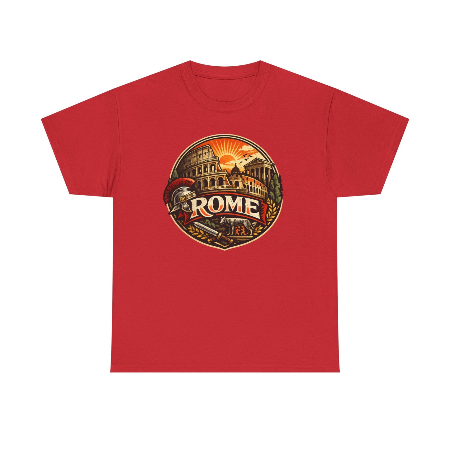 Rome Vintage Graphic Tee — Retro Italy Travel T-Shirt