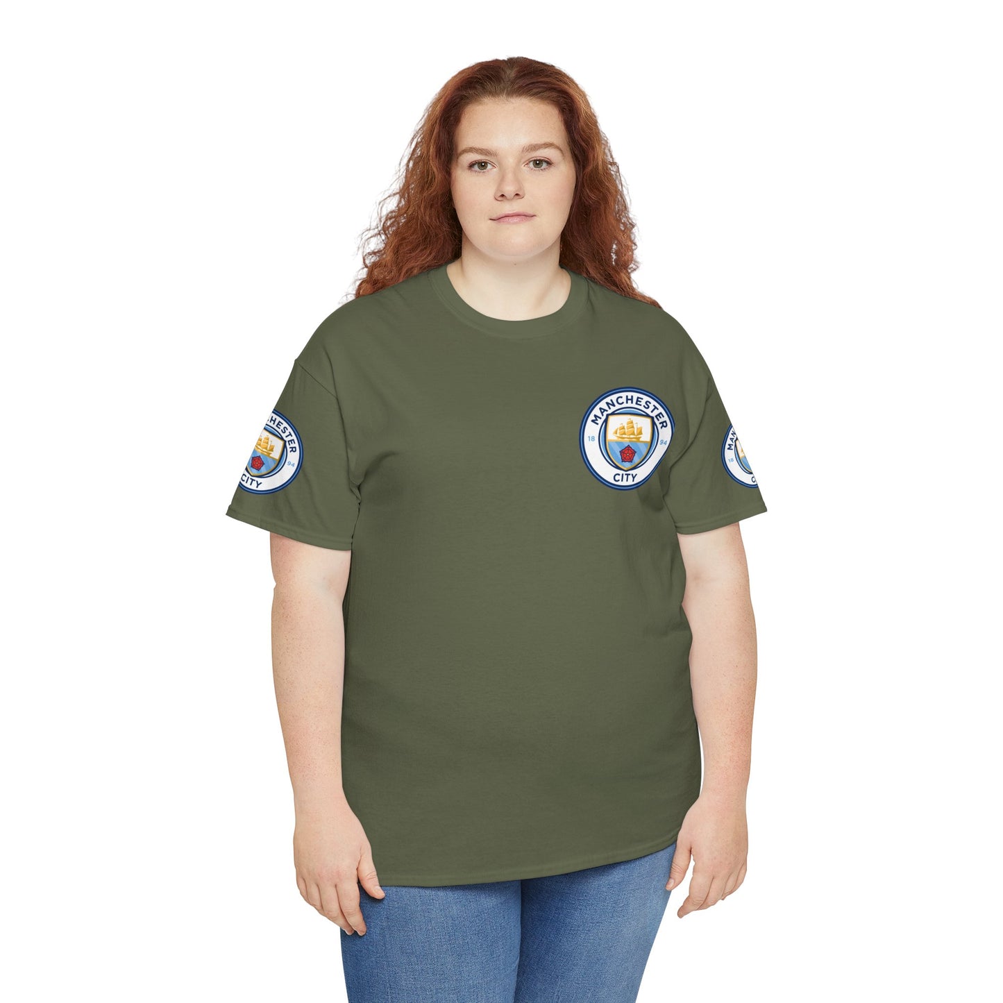 Manchester City Crest T-Shirt — Football Club Logo Tee
