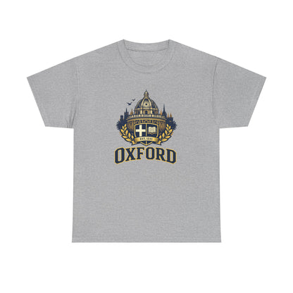 Oxford Crest T-Shirt — Vintage University Graphic Tee