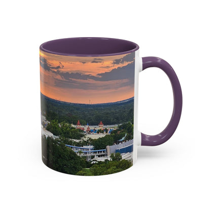Disney Magic Kingdom Castle Sunset Coffee Mug (Accent, 11/15oz)