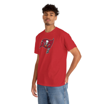 Tampa Bay Buccaneers Flag T-Shirt — Football Pirate Logo Tee