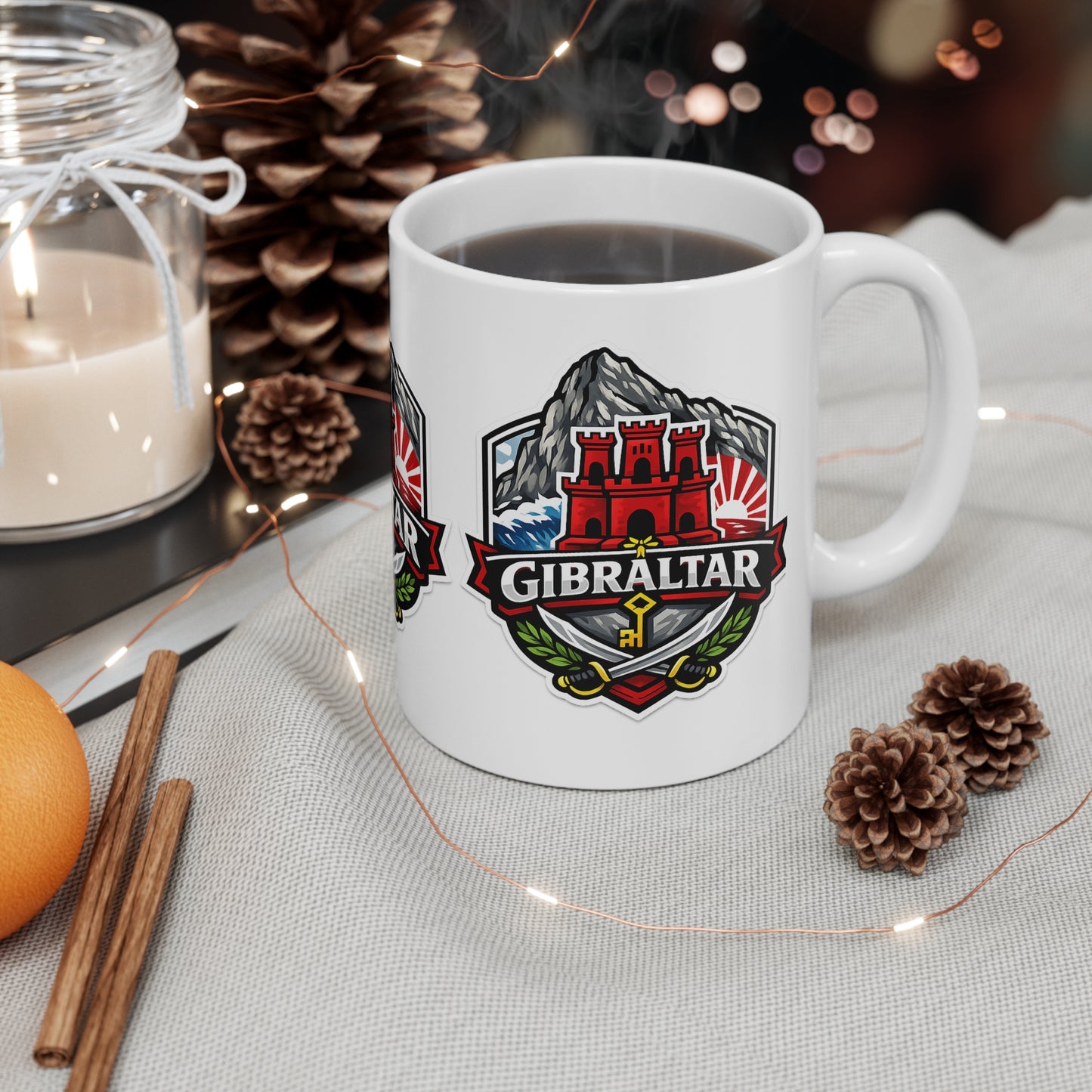 Gibraltar Ceramic Coffee Cups, 11oz, 15oz