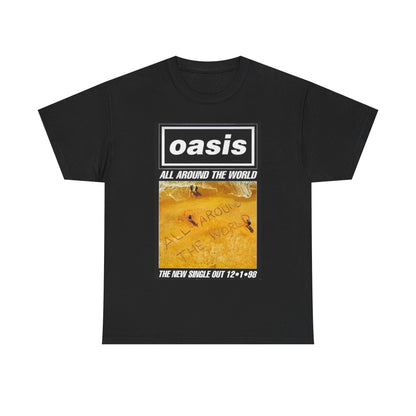 Oasis "All Around the World" Band Tee
