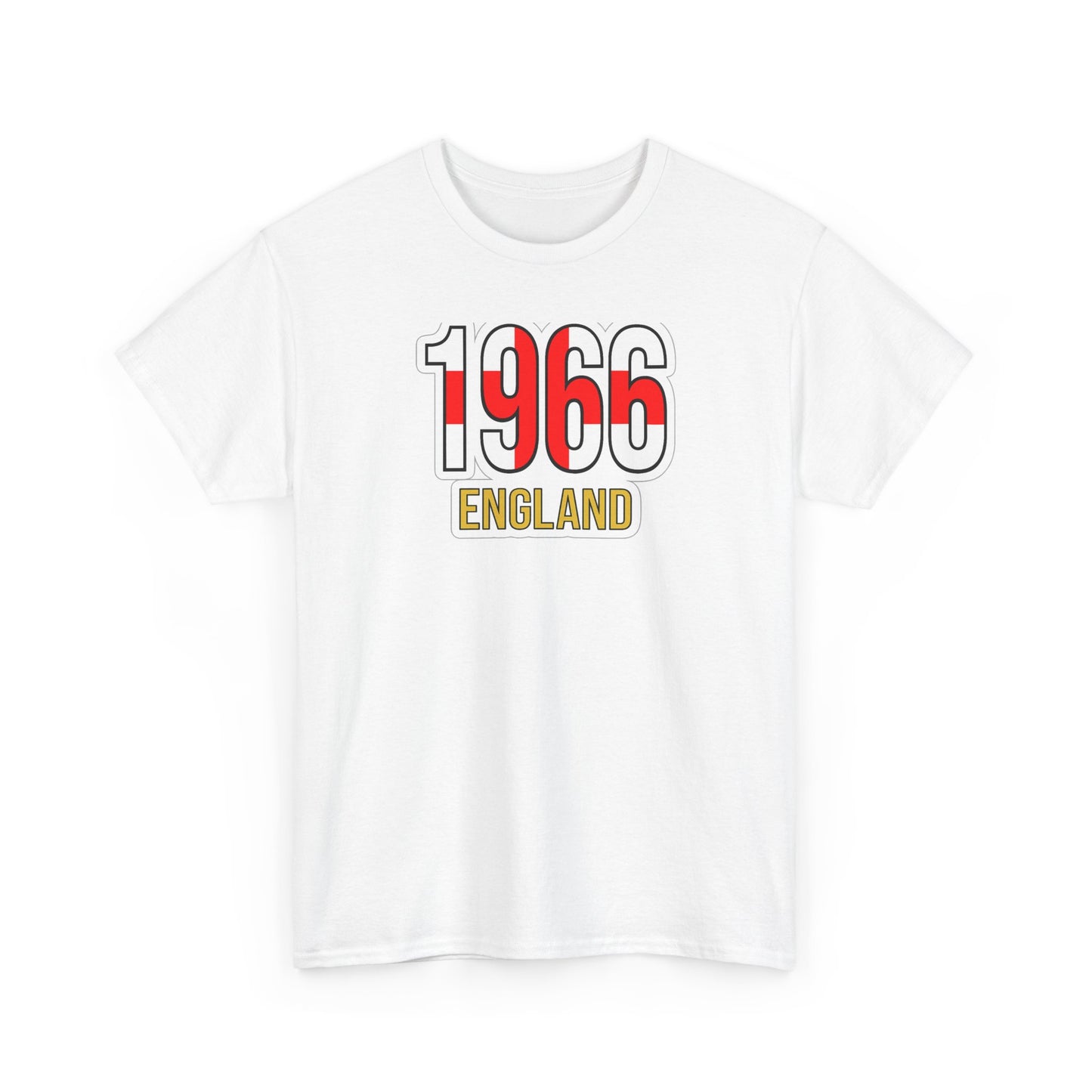 1966 England T‑Shirt – Retro World Cup Winners Football Tee