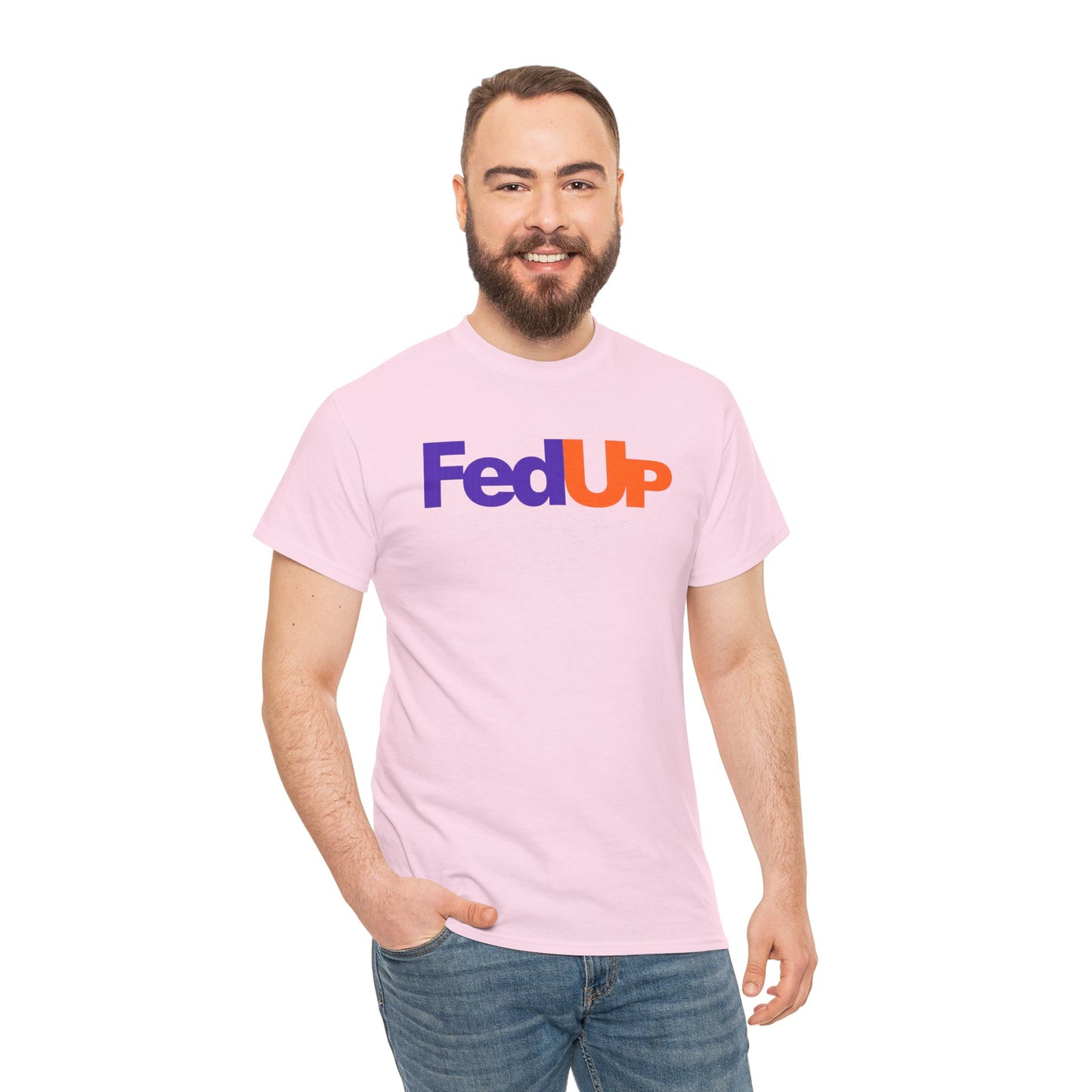FedUp Graphic Tee – Funny Parody Logo T-Shirt