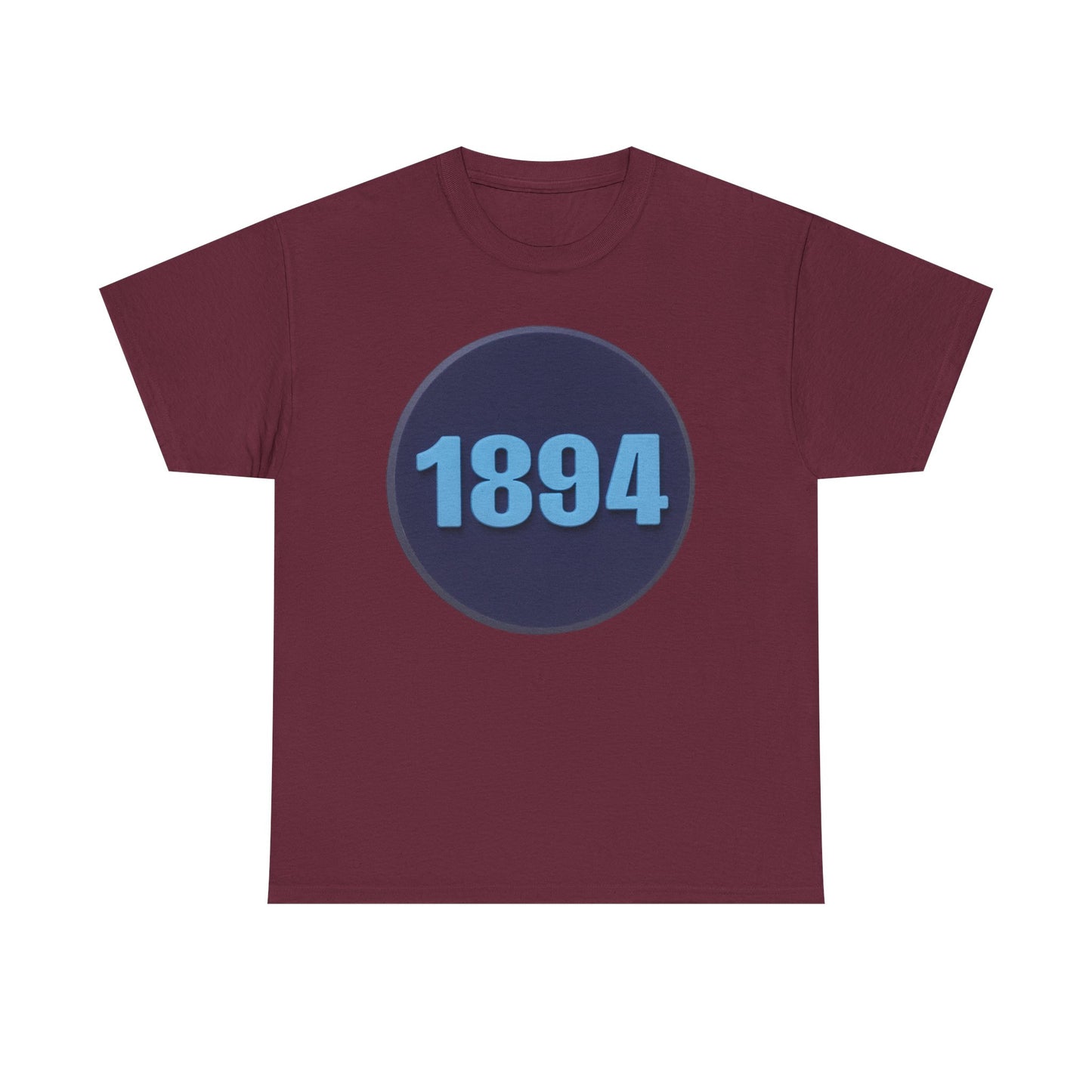 1894 Manchester City Circle Graphic Tee — Vintage Year Anniversary T-Shirt